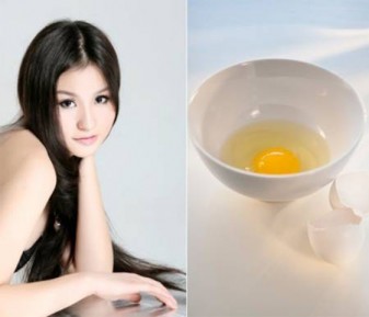 Cách trị mụn Cám Bằng Trứng Gà